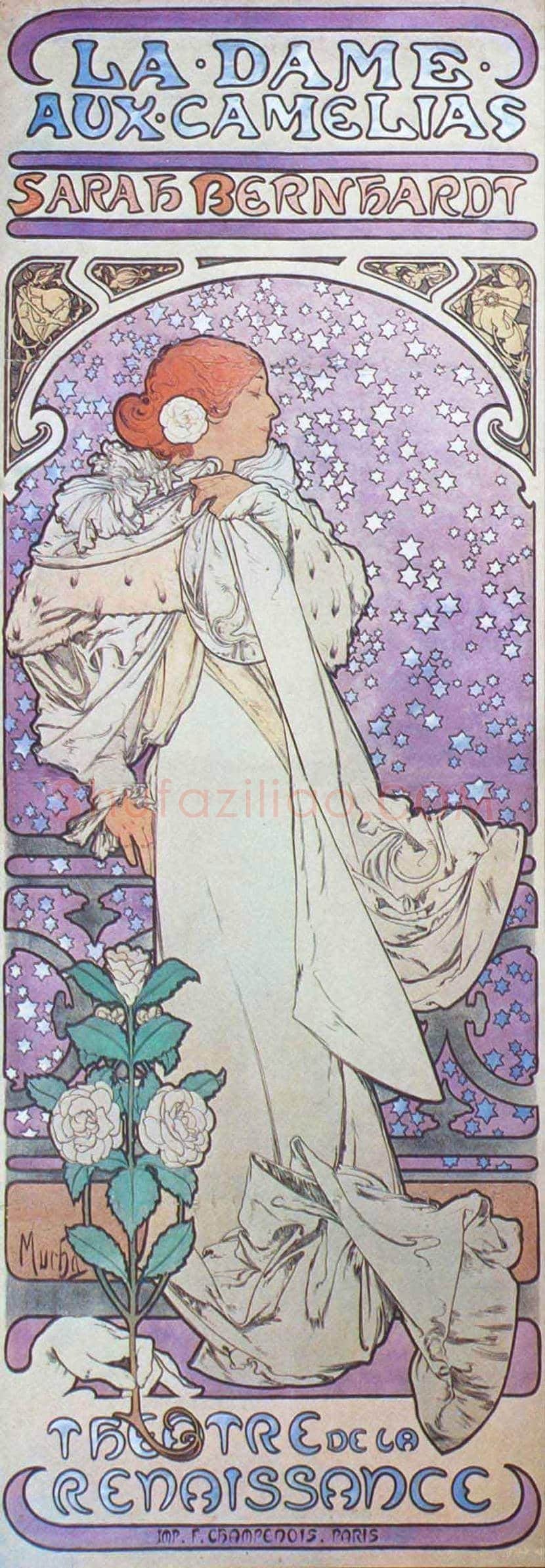 穆夏海报作品欣赏 | 书画资料