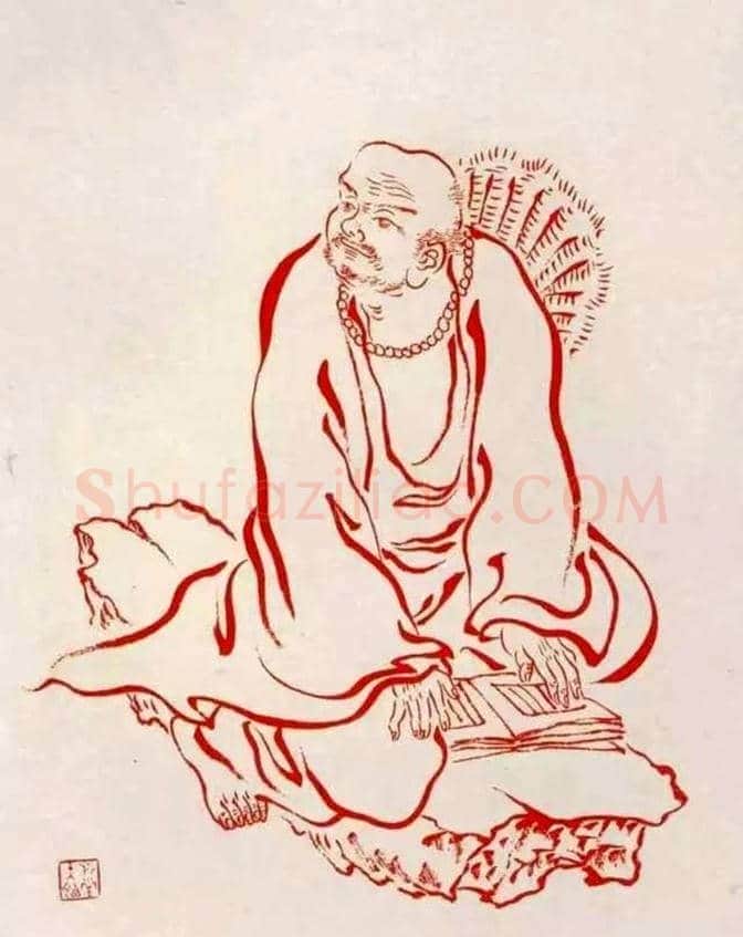 弘一法师罗汉图欣赏 | 书画科普