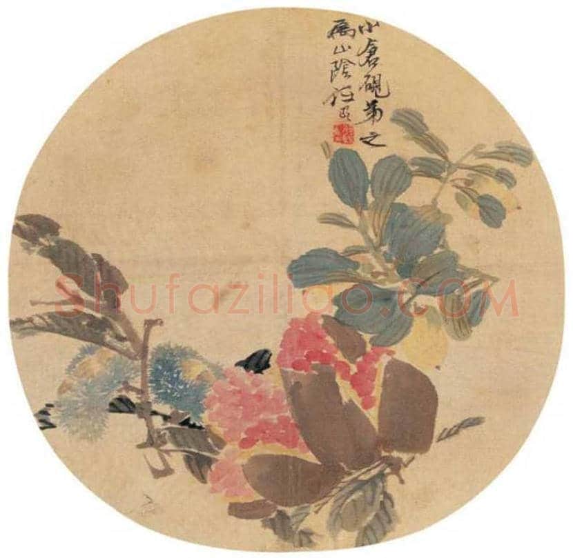 任伯年扇面作品欣赏 | 书画资料