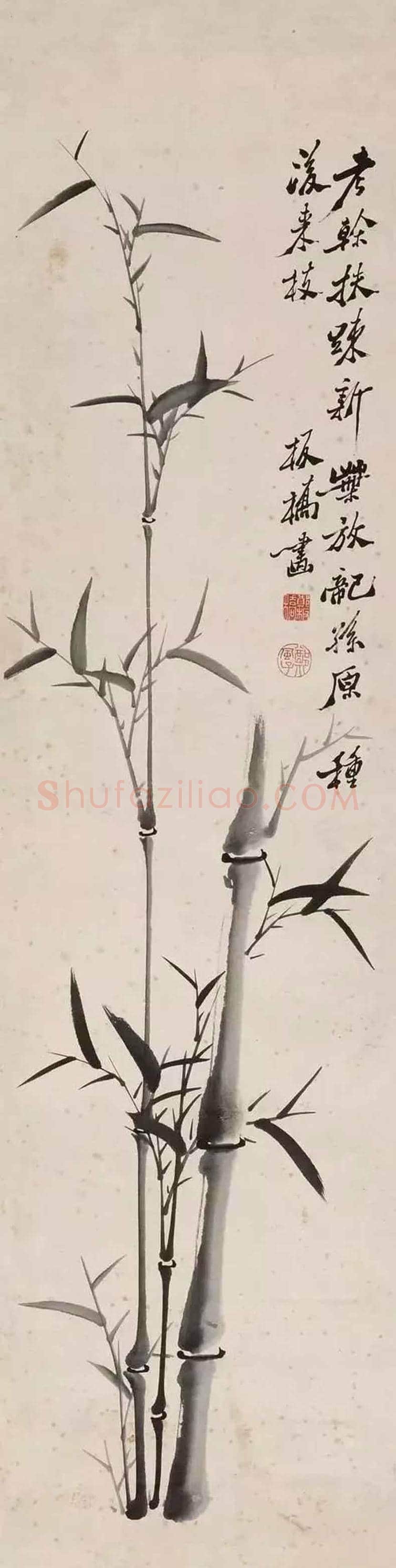 郑板桥笔下的竹子,养心又养性 | 书画科普