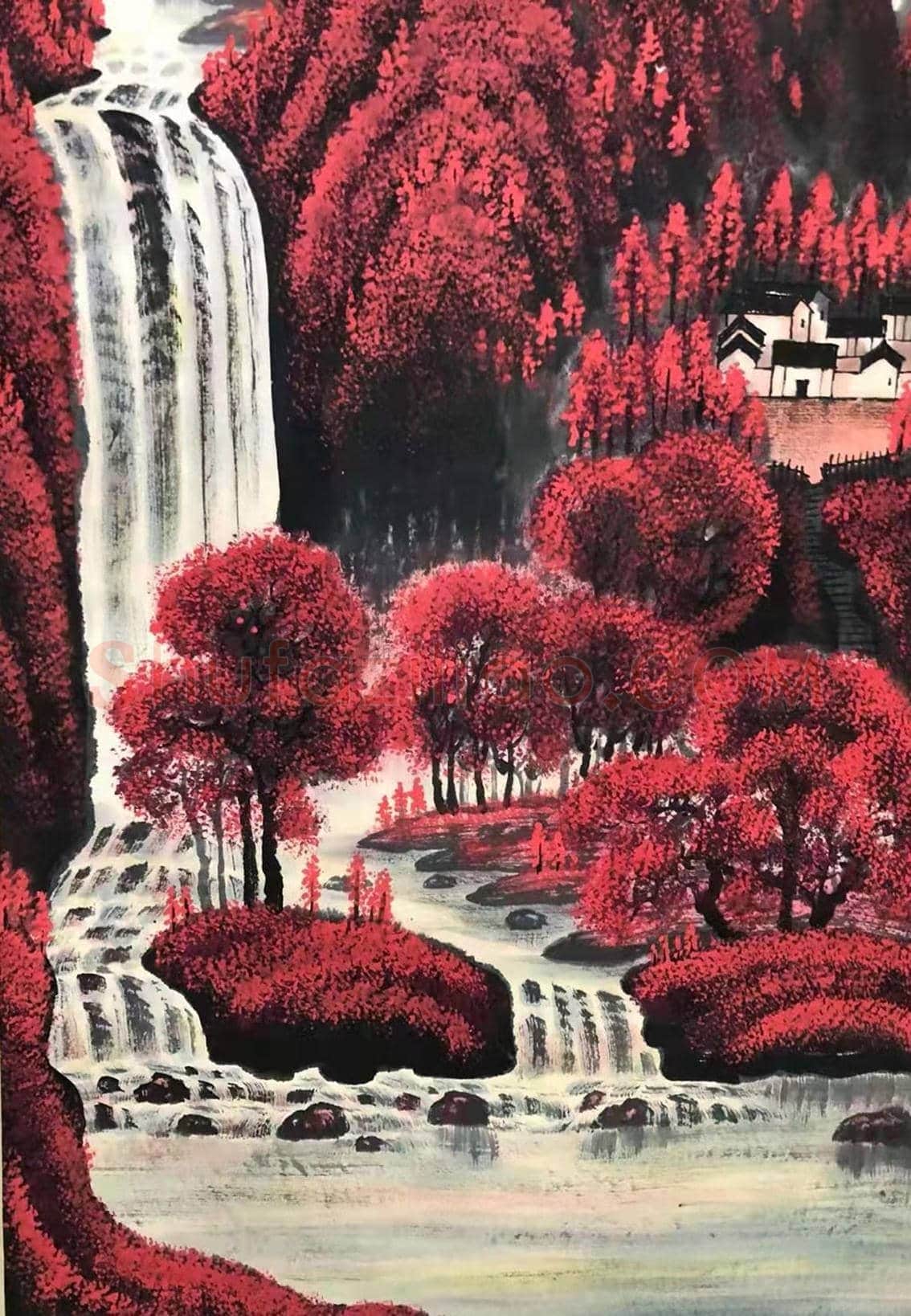 大成之作——李可染《漓江胜景图》 | 国画图片