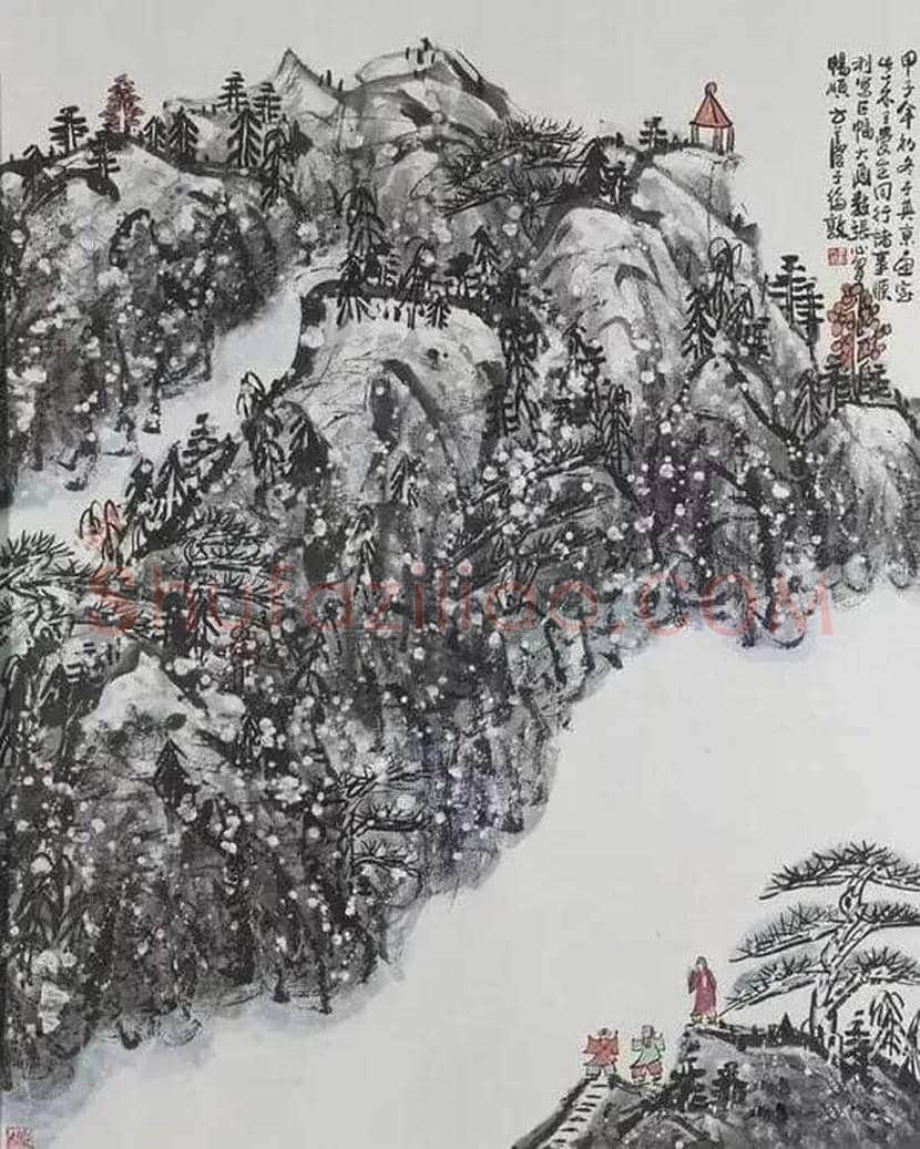 方召麐作品欣赏 | 书画资料