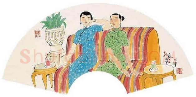 胡永凯作品欣赏-美人依旧 | 书画文摘