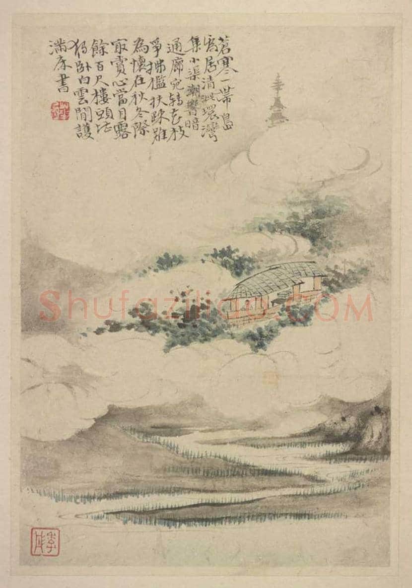 华喦《山水册》欣赏 | 书画科普