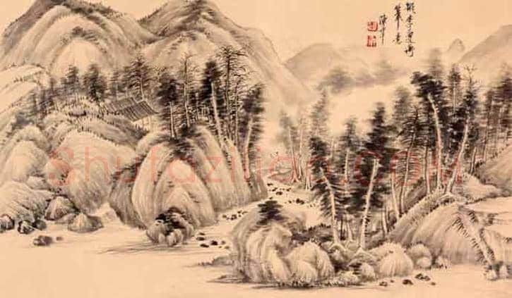 陈半丁山水画欣赏 | 书画知识