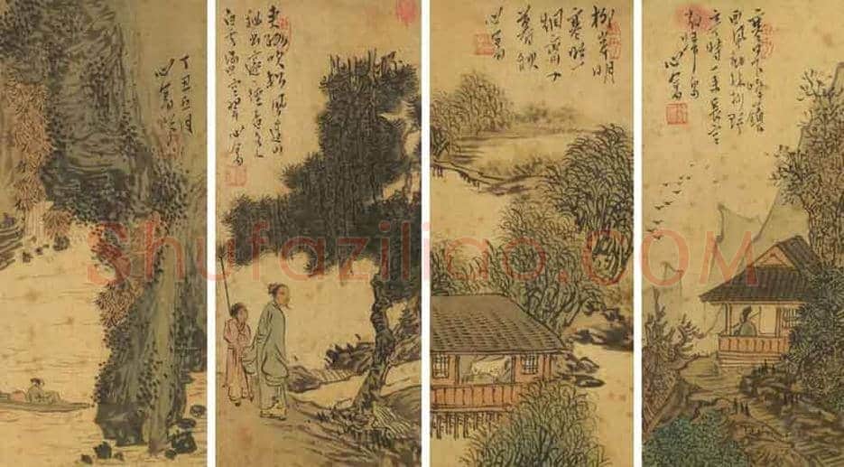 溥儒山水画欣赏 | 书画百科