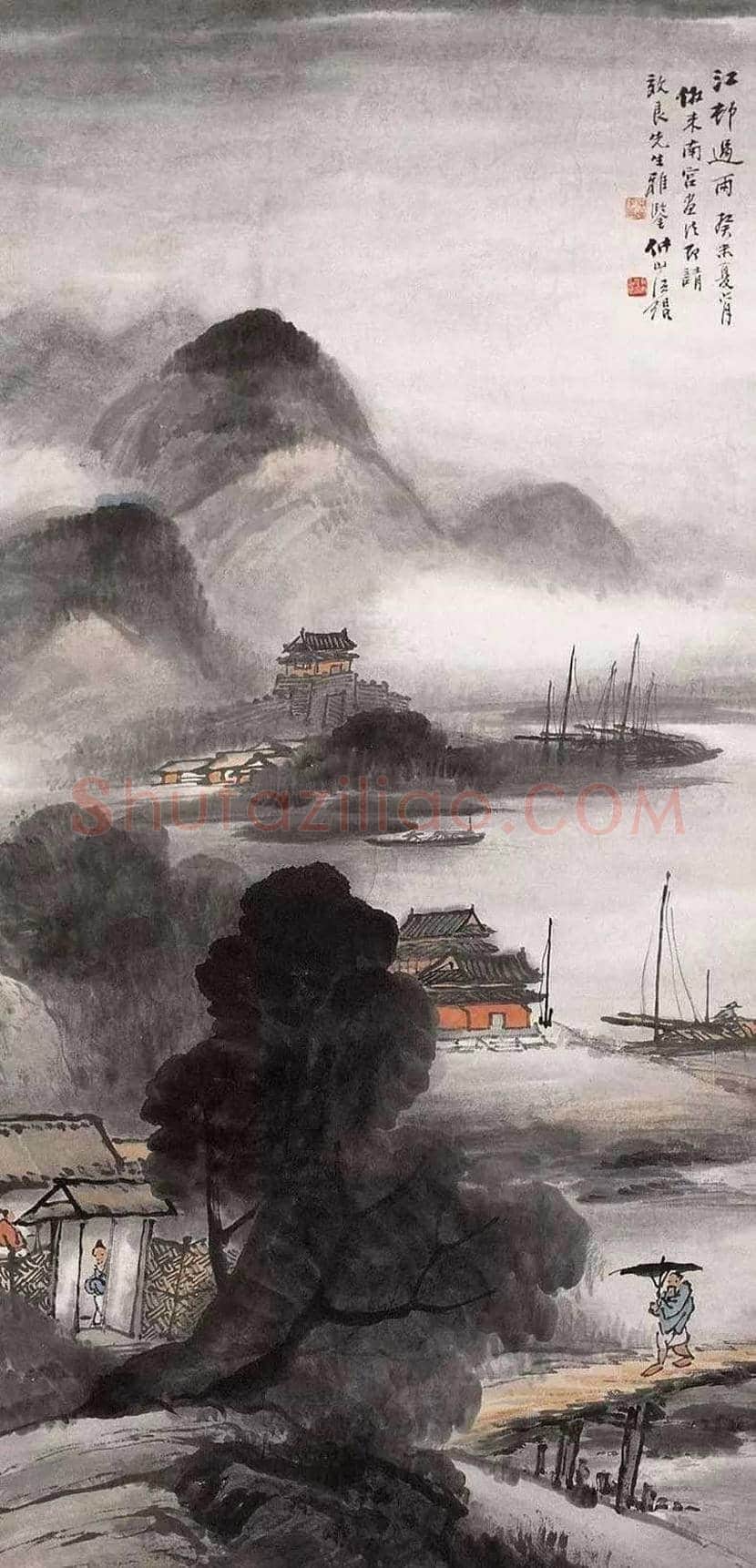汪琨山水画作品欣赏 | 书画百科