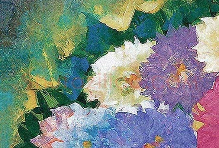 林风眠作品《大丽花》简析 | 书画知识