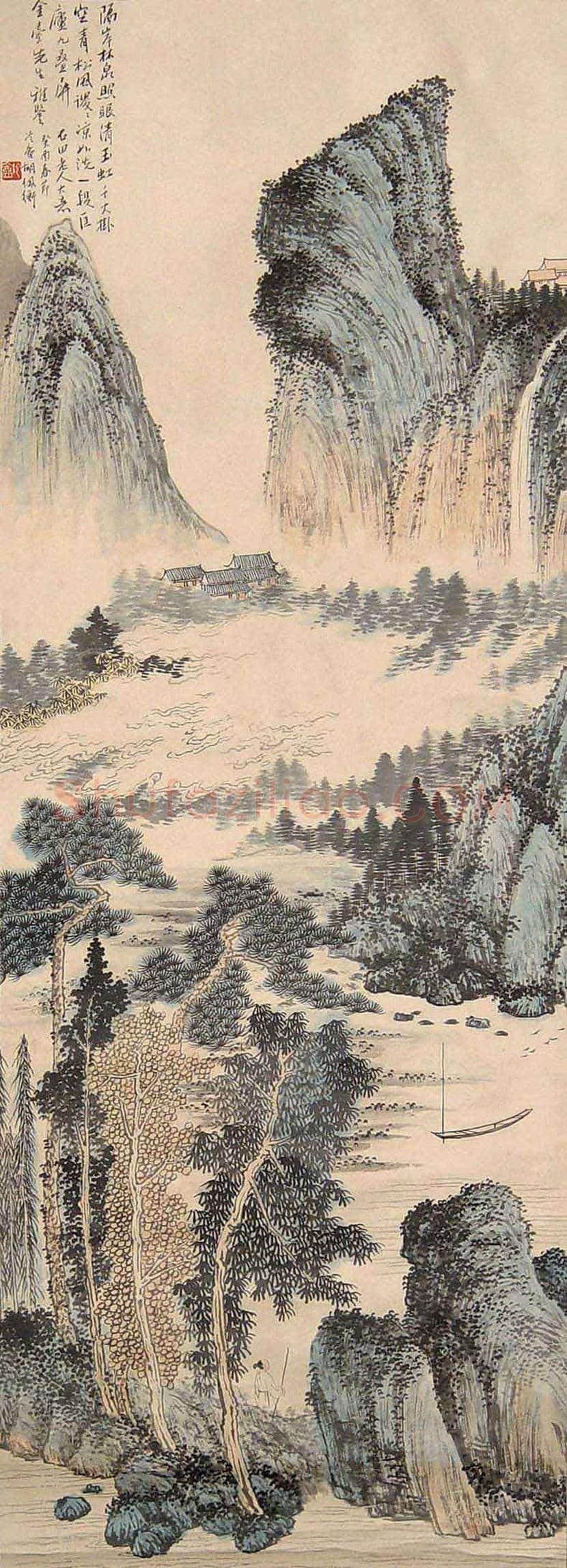 胡佩衡山水画作品欣赏 | 书画知识