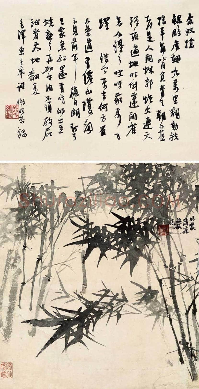 陆维钊国画作品欣赏 | 书画知识