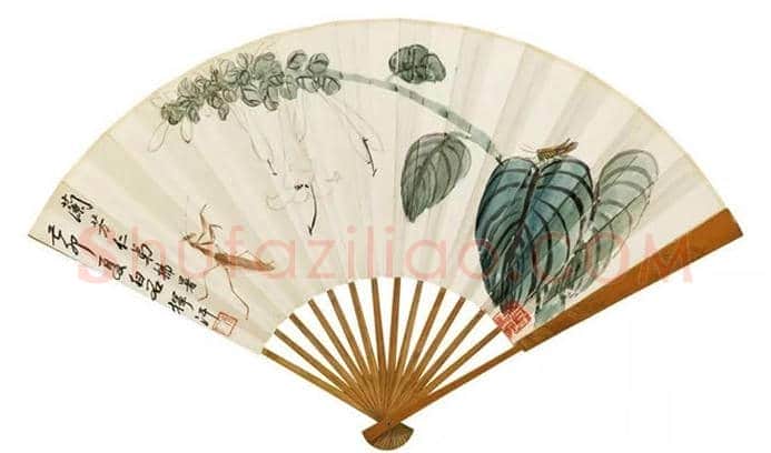 梅兰芳花鸟扇面欣赏,清丽秀雅! | 书画百科