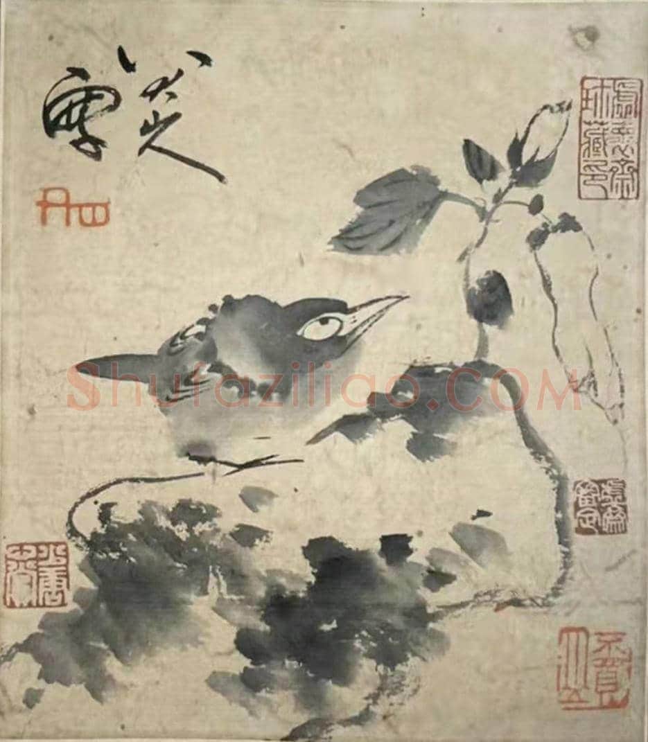 笔简意浓——八大山人极品《花鸟册》 | 国画赏析