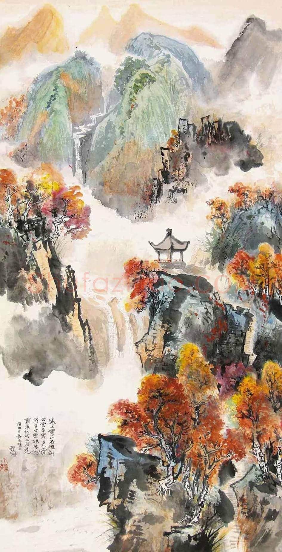 程十发山水画欣赏 | 书画资料