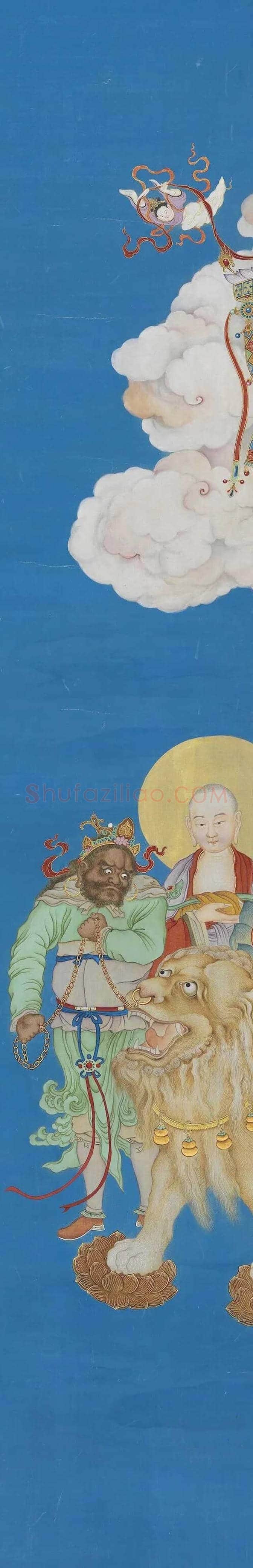 台博藏清《无量寿佛图》欣赏 | 书画知识