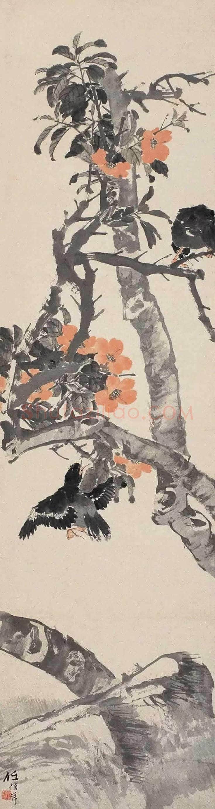 任伯年花鸟画欣赏 | 书画文摘