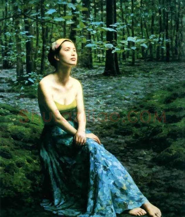 谢楚余笔下的女神们 | 书画讲解