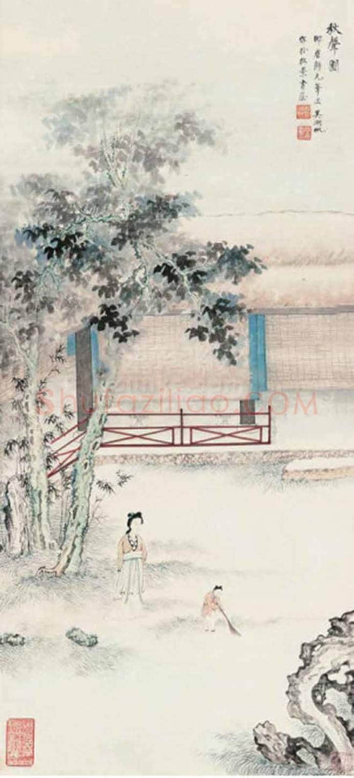 吴湖帆人物画欣赏 | 书画资料