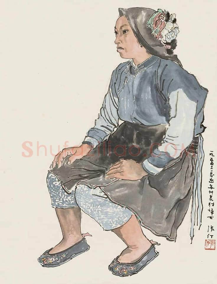 张仃水墨画作品欣赏 | 书画科普