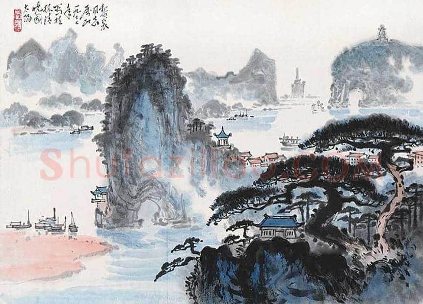 漓江画派旗手阳太阳作品欣赏 | 书画常识