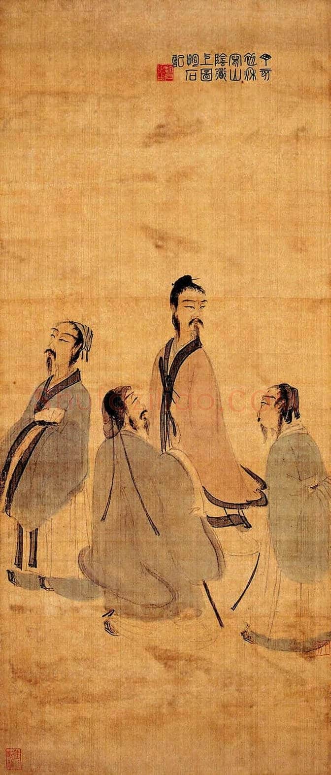 傅抱石人物画大全 | 书画学堂