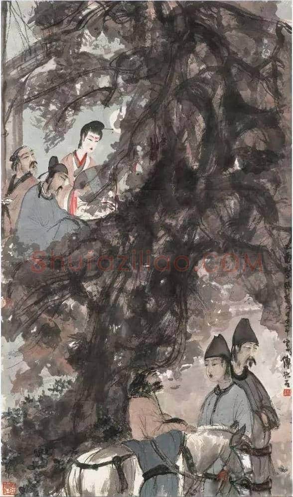 傅抱石画作世界拍卖纪录是那幅作品？ | 书画百科