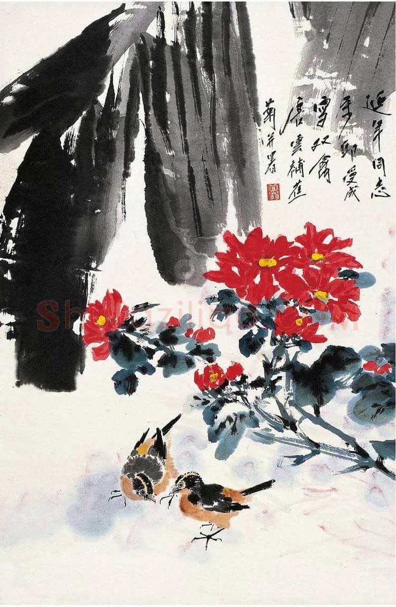 唐云花鸟画作品欣赏 | 书画学堂