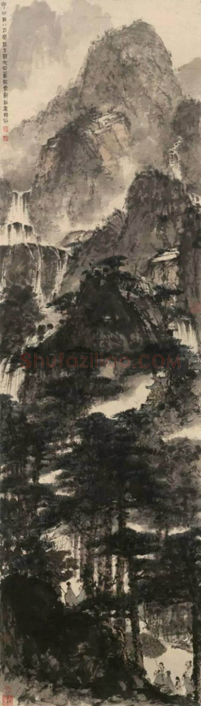 傅抱石绘画所呈现的中国古詩意境【名人字画欣赏】 | 书画学堂
