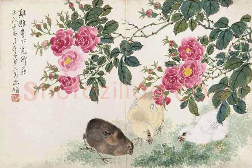 清末女画家吴淑娟作品欣赏 | 书画百科