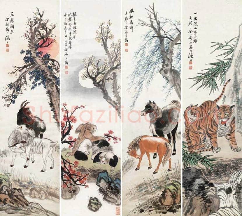 金梦石花鸟画欣赏 | 书画讲解