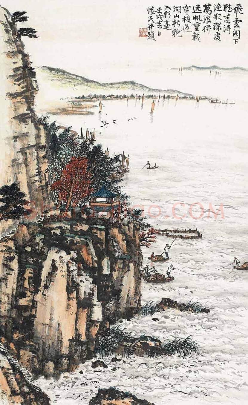 周怀民山水画作品欣赏 | 书画科普