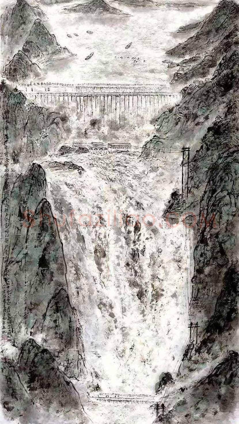 张文俊山水画欣赏 | 书画文摘
