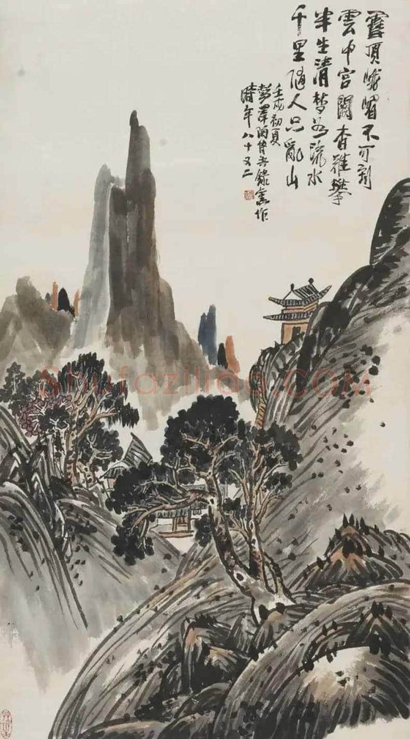陶博吾山水画作品欣赏 | 书画资料