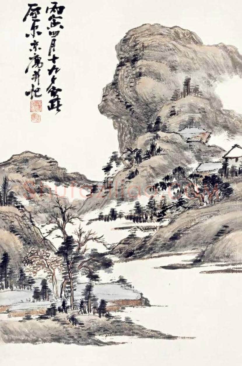 萧俊贤山水画欣赏 | 书画常识
