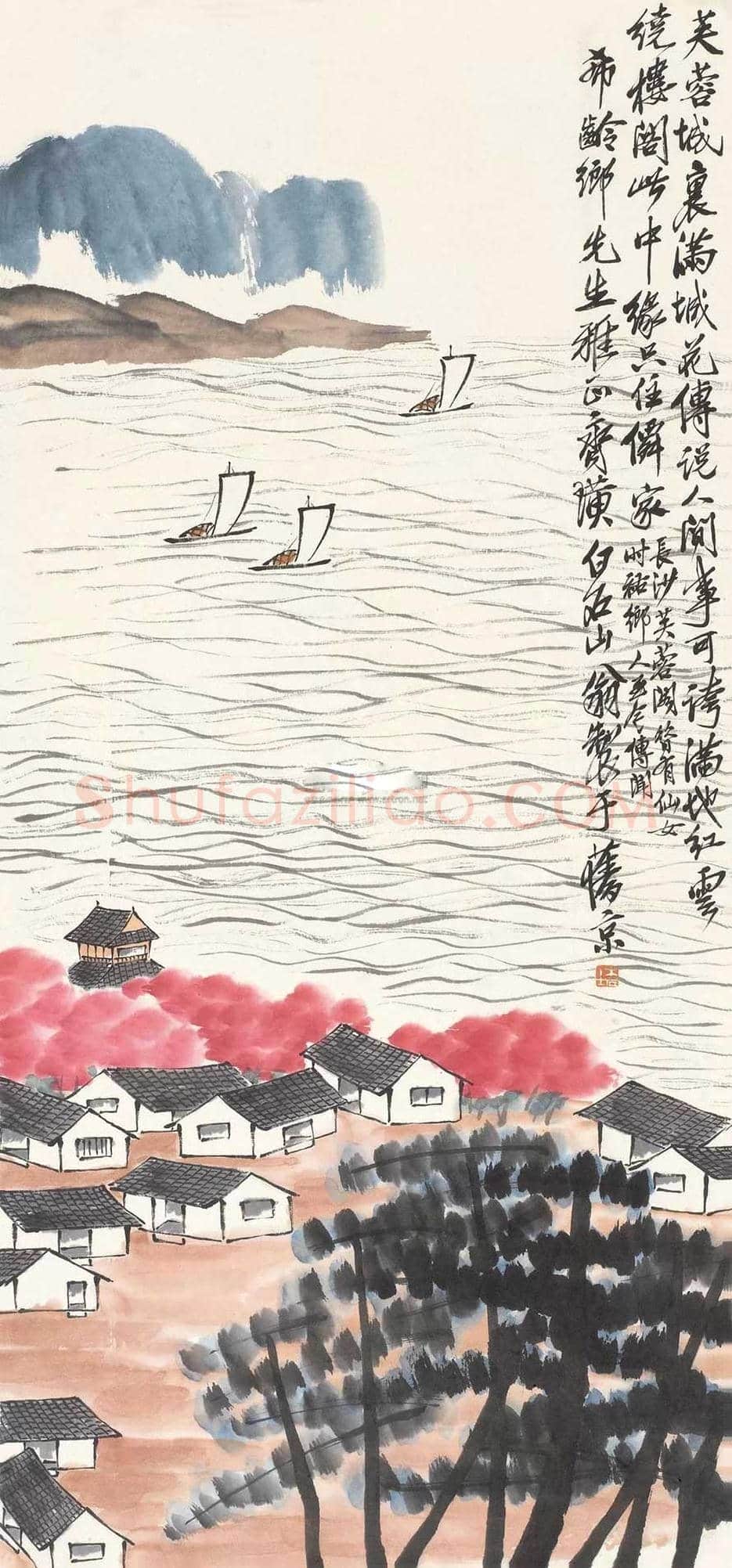 齐白石山水画成交价格Top20 | 书画资料