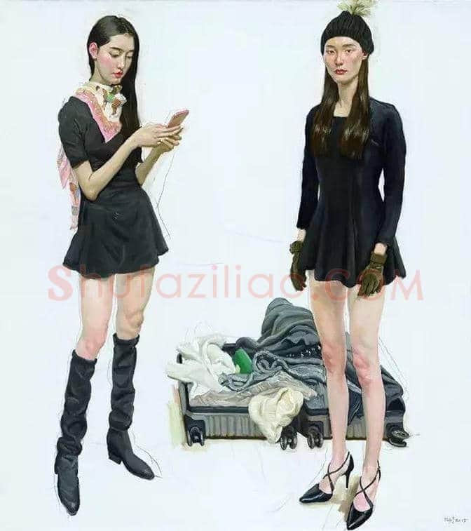 陈丹青作品:有一种优雅而朴素，睿智而率真的气质 | 书画百科