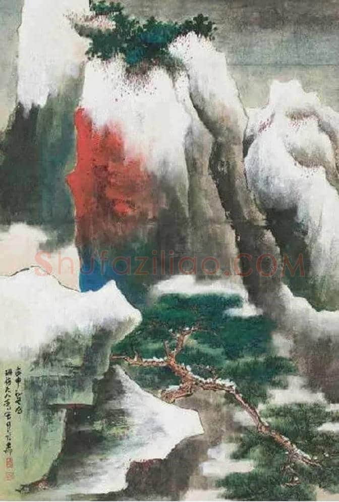 谢稚柳笔下的雪景山水 | 书画常识