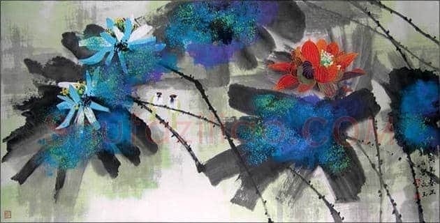 黄永玉荷花作品欣赏 | 书画资料