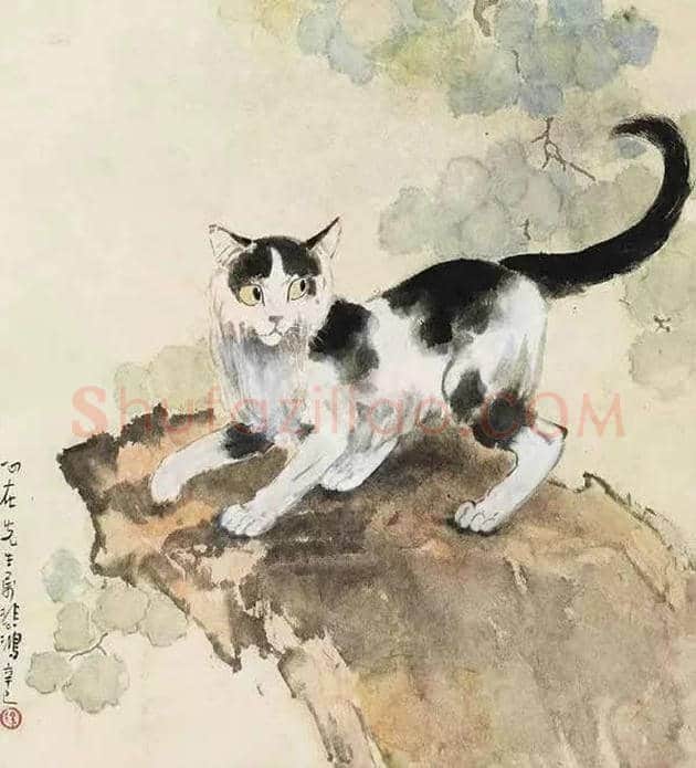 徐悲鸿笔下的46幅家畜图,形象生动 | 书画文摘