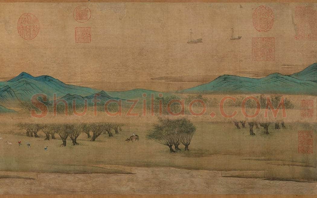 仇英《清明上河图》 欣赏 | 著名国画图片