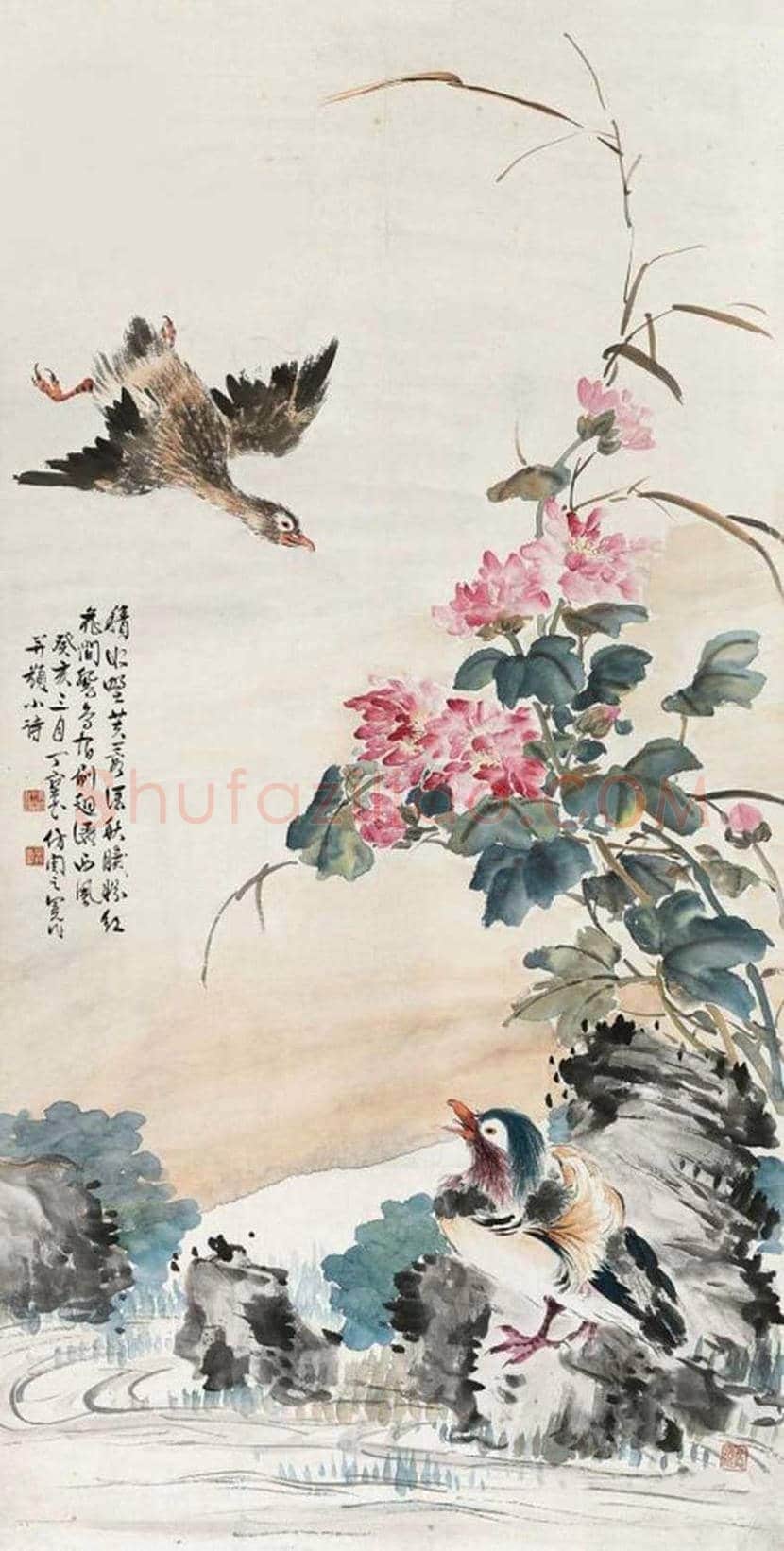 丁宝书花鸟画作品欣赏 | 书画科普