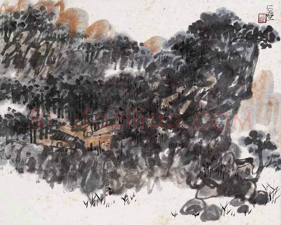 陈子庄山水画作品欣赏 | 书画文摘