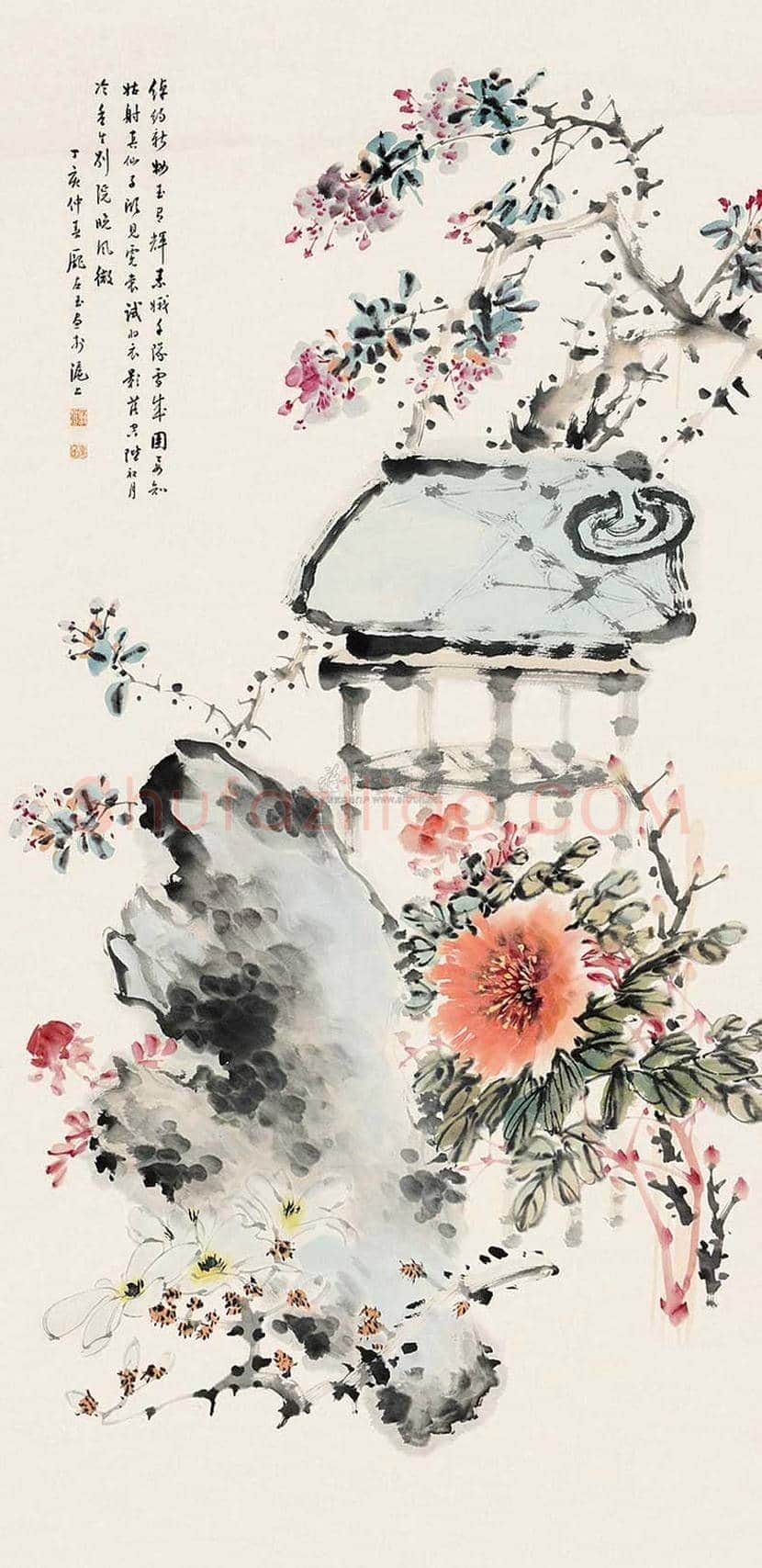 庞左玉花鸟作品欣赏 | 书画文摘