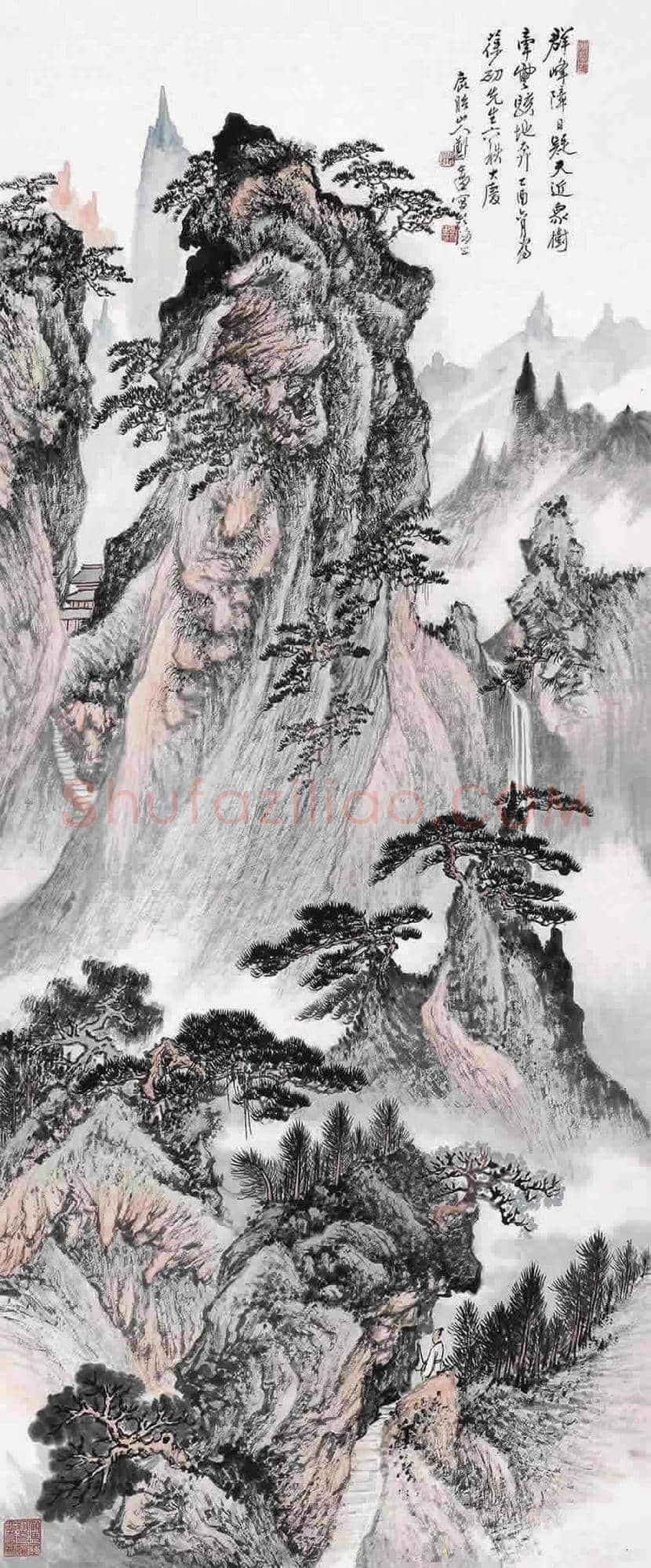 郑午昌山水画欣赏 | 书画常识