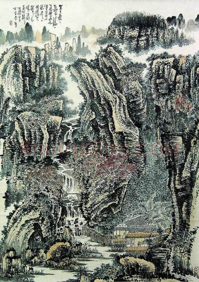 绘画奇人黄秋园作品欣赏(100幅) | 书画百科