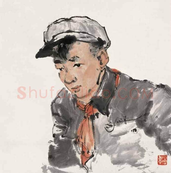 石鲁人物画图赏 | 书画讲解