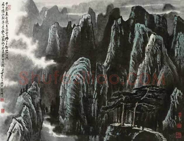 李可染的牛,共8幅!名人字画网有点牛! | 国画作品