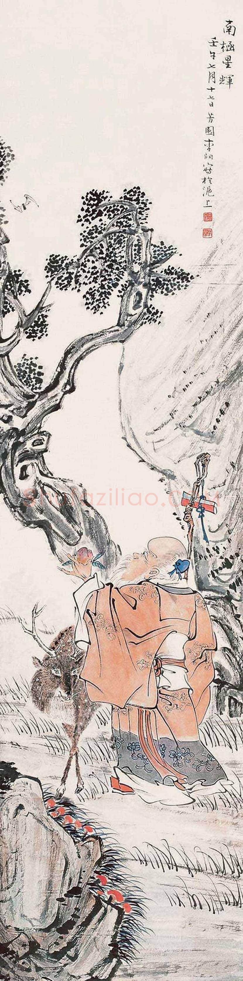 李芳园人物画作品欣赏 | 书画学堂