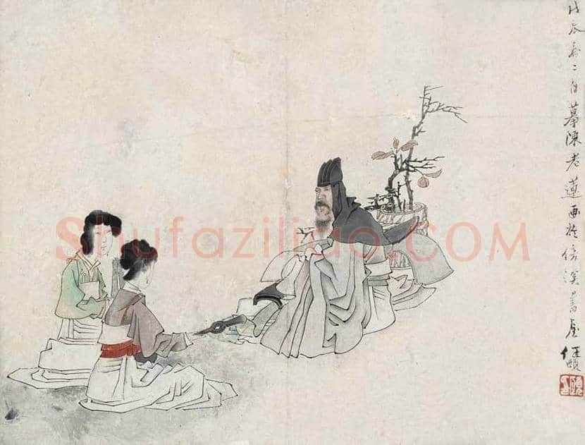 任伯年人物画欣赏 | 书画讲解