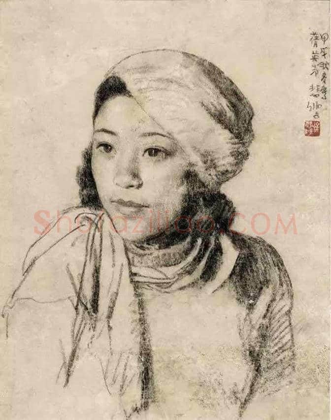 徐悲鸿素描作品（大全） | 书画文摘
