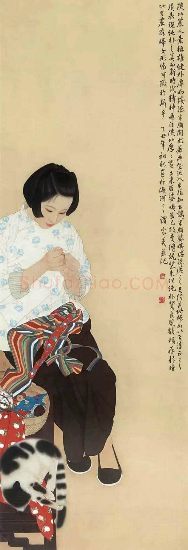 何家英工笔人物画赏析 | 书画学堂